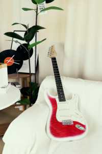 جيتار كهربائي احترافي E-FORCE SC-1 بهيكل من خشب الحور وتشطيب مطلي، 10-46 وتر للاستخدام على المسرح - Product Image 6