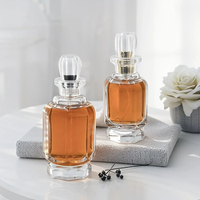 Flacon de parfum en verre pagode verticale certifié CE FCC ROHS, 50 ml, 100 ml, anti-fuite, anti-chute, rechargeable, flacon portable