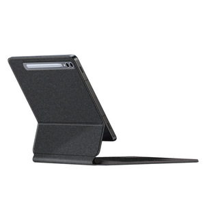 Étui rétroéclairé magique pour clavier pour Tab S8/S9/S10 Ultra 14,6'' en cuir PU magnétique avec geste multi-main tactile - Product Image 6