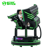 Offre Spéciale : Simulateur de Course VR Star Ultra 360 Rotatif avec Piste Réelle et Défis de Collisions Multi-Modes pour Salles d'Arcade et Centres de Divertissement Familial