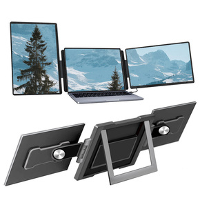 Service Professionnel 178 °   Moniteur portable double écran 15,6 pouces avec interface Type C pour ordinateur portable, PC, téléphone portable et jeux - Product Image 1