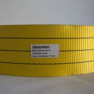 Oppermann Polyester Poly PES European Style Sling Webbing 90mm width for lifting