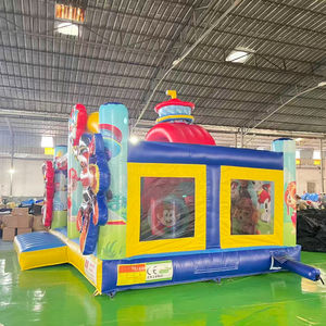 Castillo Inflable <span class=keywords><strong>de</strong></span> la Patrulla Canina con Tobogán, Juguetes <span class=keywords><strong>de</strong></span> la Patrulla Canina en 3D, Castillo Inflable para Fiestas Infantiles - Product Image 4