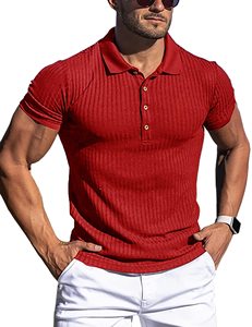 Camisetas Polo Deportivas Musculares de Algodón de Bambú Blanco para Hombre de Alta Calidad 2022 Hechas a Medida - Product Image 3