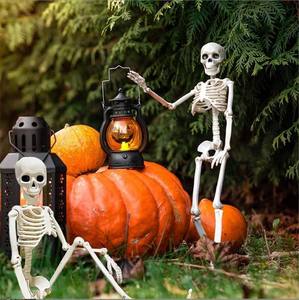 Halloween Extérieur 10 <span class=keywords><strong>Pieds</strong></span> Squelette Géant avec Yeux de Vie Crâne 300cm Grand Squelette - Product Image 2