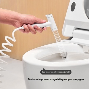 Современная Одноручная белая латунная Флешка для душа - Product Image 2