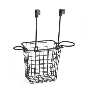 Étagères de rangement murales écologiques modernes pour cuisine domestique, organisateur de bouteilles et de bocaux, paniers suspendus sans perçage pour usage hôtelier - Product Image 5