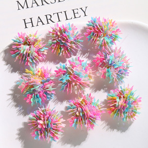 Perles poney à <span class=keywords><strong>sequins</strong></span> de 27 mm en gros, perles fleur métallisées brillantes pour la fabrication artisanale de boucles d'oreilles, épingles à cheveux de mariage, colliers et fournitures d'artisanat - Product Image 1