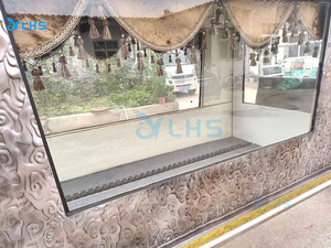 Low Price High Quality Funeral Cars/European Style <strong>Horse</strong> Drawn Hearse/Manufacturer Funeral Hearse for Sale - Product Image 6