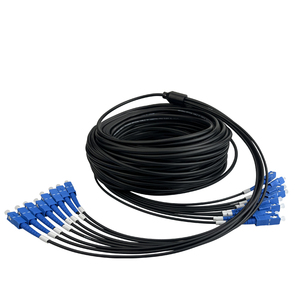 Câble optique étanche pour scène et projets et centre de données blindé 2/4/6/ 8/12 cœurs Sc Lc Fiber Patch Cord - Product Image 2