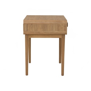 Unique Art Deco Natural Oak Colour LOME Working Desk Scandinavian Solid Wood Computer Table for Creative Home Office and Studio - Product Image 3