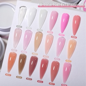2025 Nude Transparent 30ml Large Capacity <b>Extension</b> Builder Gel <b>Nail</b> Mold Shaping Salon Manicure Soak Off Polish Tool - Product Image 2
