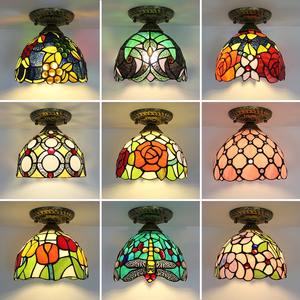 <span class=keywords><strong>Lampe</strong></span> de table de style <span class=keywords><strong>Tiffany</strong></span> Jiyuanlux, 8 pouces, libellule rouge, <span class=keywords><strong>art</strong></span> déco, verre teinté vert, <span class=keywords><strong>lampe</strong></span> de table pour salon, chambre à coucher - Product Image 5