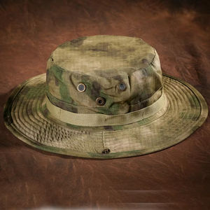 Chapeaux de pêche de sport d'extérieur Sun Protect Casquette de camouflage tactique cachée Bonnie Hat - Product Image 2