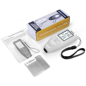 Medidor de espesor de película seca HW400 de alta precisión Nuevo medidor de película de pintura antideslizante para medir - Product Image 2