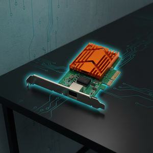 อะแดปเตอร์เครือข่ายอีเทอร์เน็ต10g RJ45พอร์ตเดียว X4 PCIe - Product Image 5