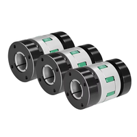 Manchon d'expansion flexible personnalisé en forme de fleur de prunier, accouplement élastique en acier 45/alliage d'aluminium, usinage de précision