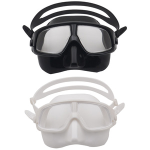 Masque de plongée à double lentille, verre trempé de 4,0 mm, étanche, anti-buée, plongée en apnée pour adultes, sports nautiques - Product Image 3