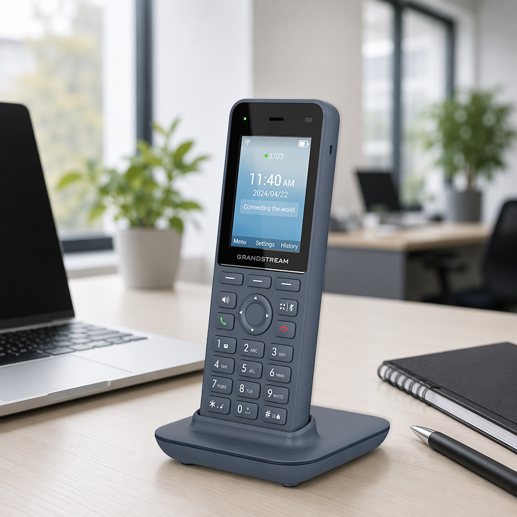Grandstream WP826 WiFi 6 IP Phone Dual Band 802.11ax Roaming Opus HD Voice 4 Way Conference 12H Talk 3 SIP 1-Touch PTT · image 4