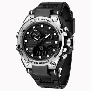 Orologio al Quarzo Sportivo alla Moda con Display Elettronico Multifunzionale Luminoso e Impermeabile <span class=keywords><strong>per</strong></span> Ragazzi e Uomini - Product Image 6