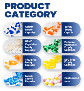 Produksi Wecaps kapsul Gelatin 0 ukuran kapsul Gelatin keras kapsul Gelatin khusus - Product Image 6