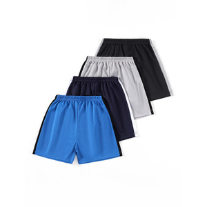 <span class=keywords><strong>Shorts</strong></span> <span class=keywords><strong>de</strong></span> sport d'été à séchage rapide pour garçons, entraînement <span class=keywords><strong>de</strong></span> basketball pour enfants, 100 % polyester, rayures, taille mi-cordon, grandes et moyennes tailles - Product Image 1
