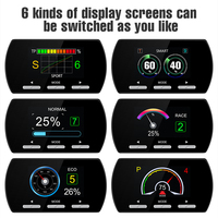 Controlador de acelerador electrónico para coche, acelerador F2, medidor automático, accesorios de coche para Motor eléctrico
