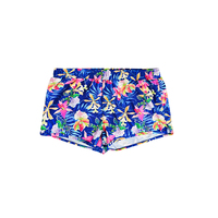 Short de bain d'été pour hommes, confortable et personnalisé, taille élastique, respirant, motif de décoration, style décontracté, tissage tissé