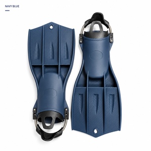 <span class=keywords><strong>Aletas</strong></span> de Buceo <span class=keywords><strong>Profesionales</strong></span> Ajustables OEM Personalizadas, <span class=keywords><strong>Aletas</strong></span> de Buceo de Talón Abierto con Correas de Resorte de Acero Inoxidable - Product Image 1