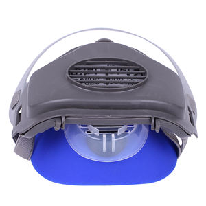 Masker Gas pelindung <span class=keywords><strong>Respirator</strong></span> Kimia, masker untuk mengecat menggunakan warna biru Anti debu - Product Image 4