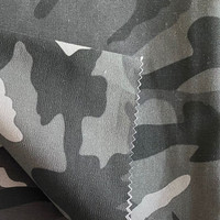 Tissu de camouflage en polycoton, tissu tactique TC imperméable et indéchirable, tissu de camouflage