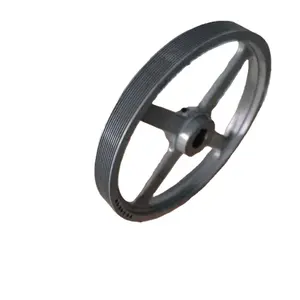 OEM Heavy Duty Large Diameter Wire Rope V-Belt Pulley Wheel Wire Rope Lifting Pulley