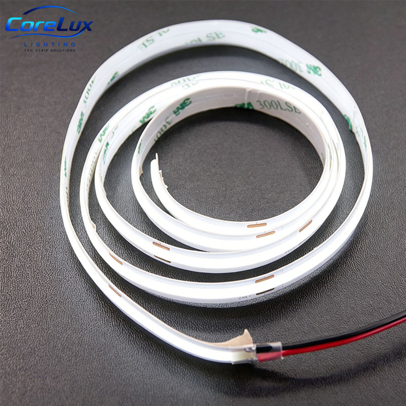 14W/M Low Voltage LED Strip 24V 528leds/m 10MM PCB Width Cuttable Flexible Light for Hotel Corridor Mood Illumination