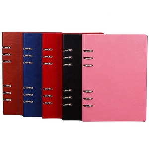 De hoja suelta impresión personalizada a5 pu Tapa dura anillo planificador <span class=keywords><strong>cuaderno</strong></span> de espiral - Product Image 6