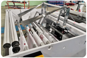 Tốc độ cao nhựa Poly cuộn túi Máy đáy phẳng con dấu túi nhựa trên cuộn Máy làm với lõi mà không cần lõi - Product Image 6