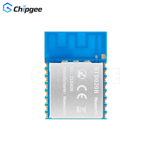 ชิปจี 5.3 โมดูลแบบสองโหมด ใช้แทน HC-<span class=keywords><strong>04</strong></span> พร้อม BLE+<span class=keywords><strong>SPP</strong></span> UART การส่งข้อมูลแบบโปร่งใส ระบบมาสเตอร์-สเลฟ หนึ่งต่อหลาย MS-BTD020B - Product Image 1