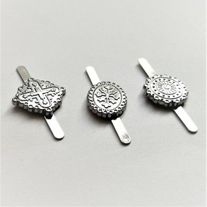 300Pcs Gói Kim Loại Thủ Công Scrapbooking Kẽm Hợp Kim Trang Trí brads Tự Làm Giấy Fastener brads Mục - Product Image 5