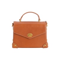 Sac fourre-tout bandoulière en cuir véritable pour femme, fermeture éclair, style urbain et épuré, toutes saisons, articles en cuir de Guangzhou