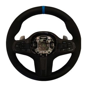 Volante Deportivo de Cuero de Tres Radios ZEKU de Alta Calidad que Define Tu <span class=keywords><strong>Ritual</strong></span> de Conducción - Product Image 1