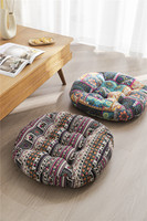 Coussin de sol bohème smart Square Meditation Pillow Mandala Floor Seat