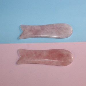Bán buôn 100% tự nhiên thạch anh hồng guasha đá màu tím ngọc bích <span class=keywords><strong>gus</strong></span> SHA công cụ màu tím pha lê massage mặt gua SHA - Product Image 4