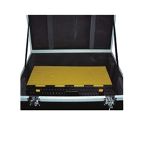 Protecteur de câbles modulaire Techteam à 4 canaux, capacité de charge de 20 tonnes, installation rapide pour festivals, expositions et concerts en extérieur