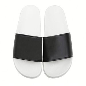 Sandalias de PVC para Hombre, Diseño Personalizado con Logotipo y Patrón, Unisex, Negras, Lisas - Product Image 3