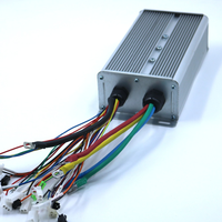 Contrôleur de moteur BLDC 24 MOSFET 48-72V 3000W 80Amax, contrôleur de vitesse sans balais pour véhicules électriques, avec et sans capteurs