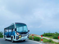 Minibus commercial électrique pur à 18 places, homologué pour la circulation routière, neuf et prêt à l'emploi
