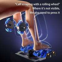 Masseur de pieds électrique à compression d'air F17 2026 avec fonction chauffante pour personnes âgées, pour la circulation sanguine et le soulagement de la douleur