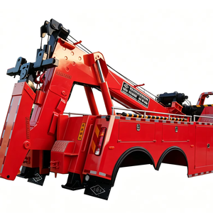Nouvelle remorque grue de dépannage intégrée en acier robuste, manuelle, diesel, vente directe usine, personnalisable - Product Image 1