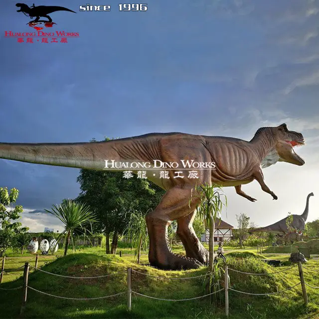 新年は遊び場の赤外線制御T-rex恐竜を促進します