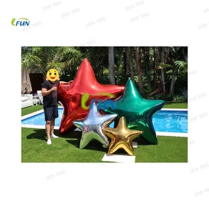 Ballons gonflables miroir métalliques pour extérieur/intérieur, grands ballons brillants en forme de cœur, fête, taille et couleur personnalisables, certifiés EN14960 - Product Image 3