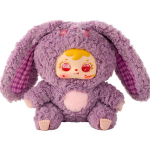 Toptan %100 Orijinal 30CM Samuel %500 Tavşan Ailesi Serisi Vinil Peluş Bebekler Kör Kutu Sevimli Tavşan Oyuncakları Sürpriz Hediye - Product Image 3